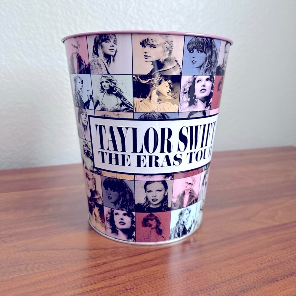 Taylor Swift Eras Tour Movie Merch Popcorn Tin